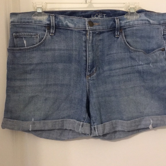 LOFT Pants - Loft relaxed Denim shorts. UGC